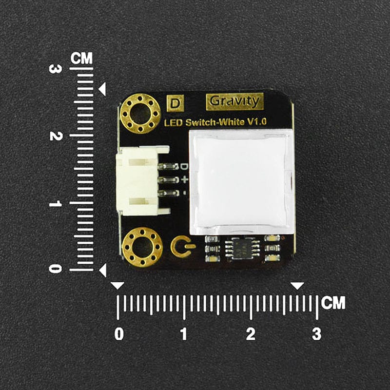 Gravity: LED Switch - White - The Pi Hut