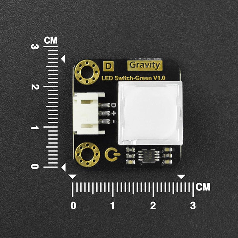 Gravity: LED Switch - Yellow - The Pi Hut