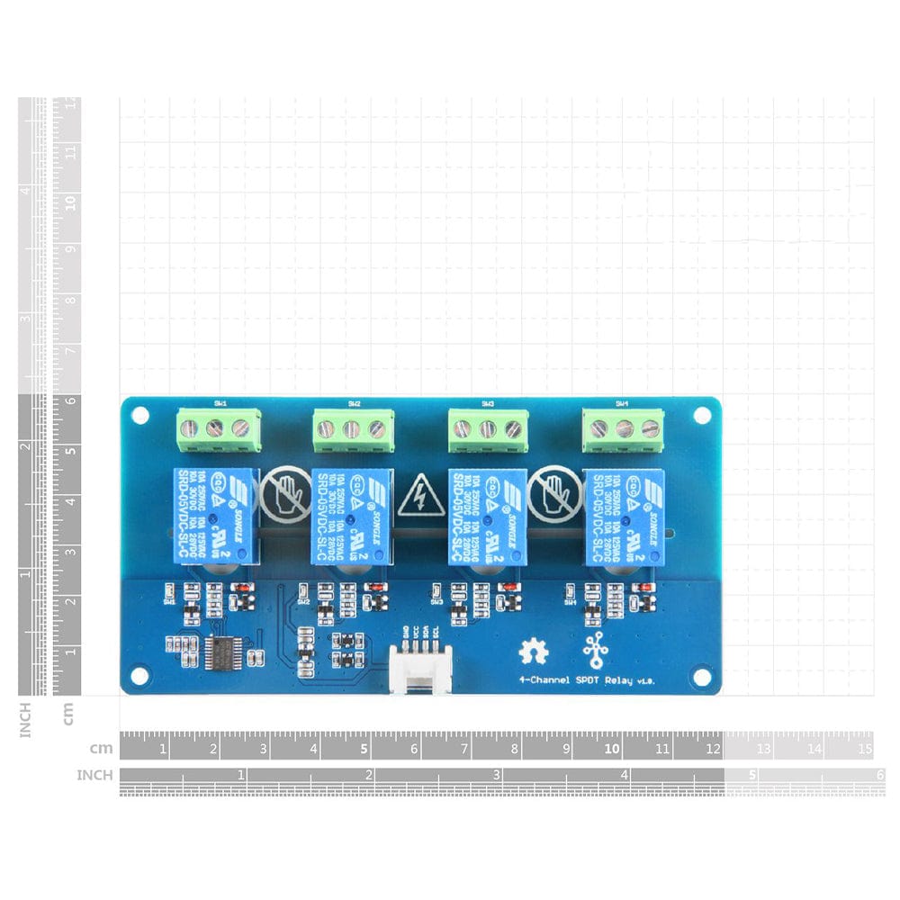 Grove - 4-Channel SPDT Relay