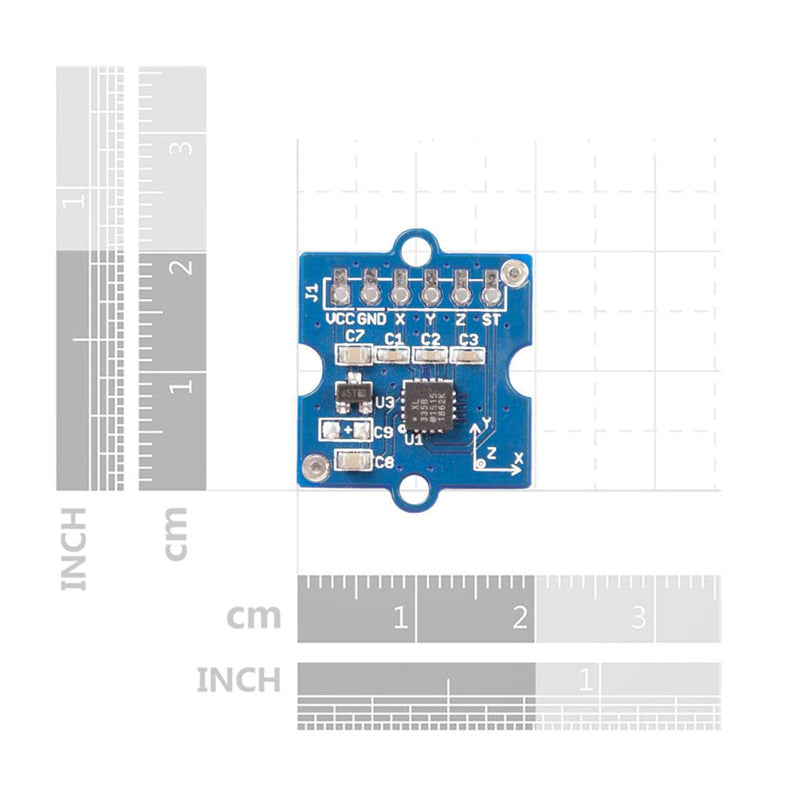 ADXL335- 3-Axis Analogue Accelerometer (±3g) - The Pi Hut