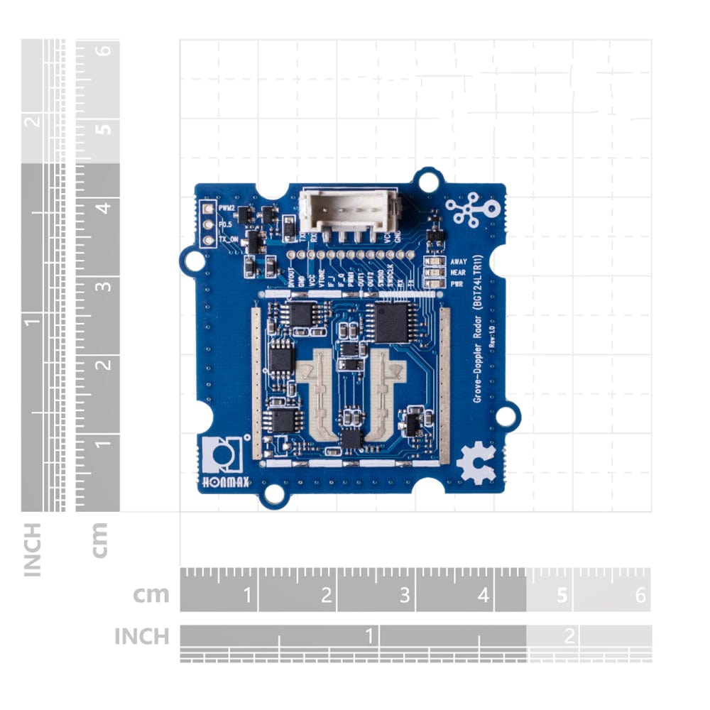 Grove - Doppler Radar (BGT24LTR11) (24GHz Transceiver) - The Pi Hut