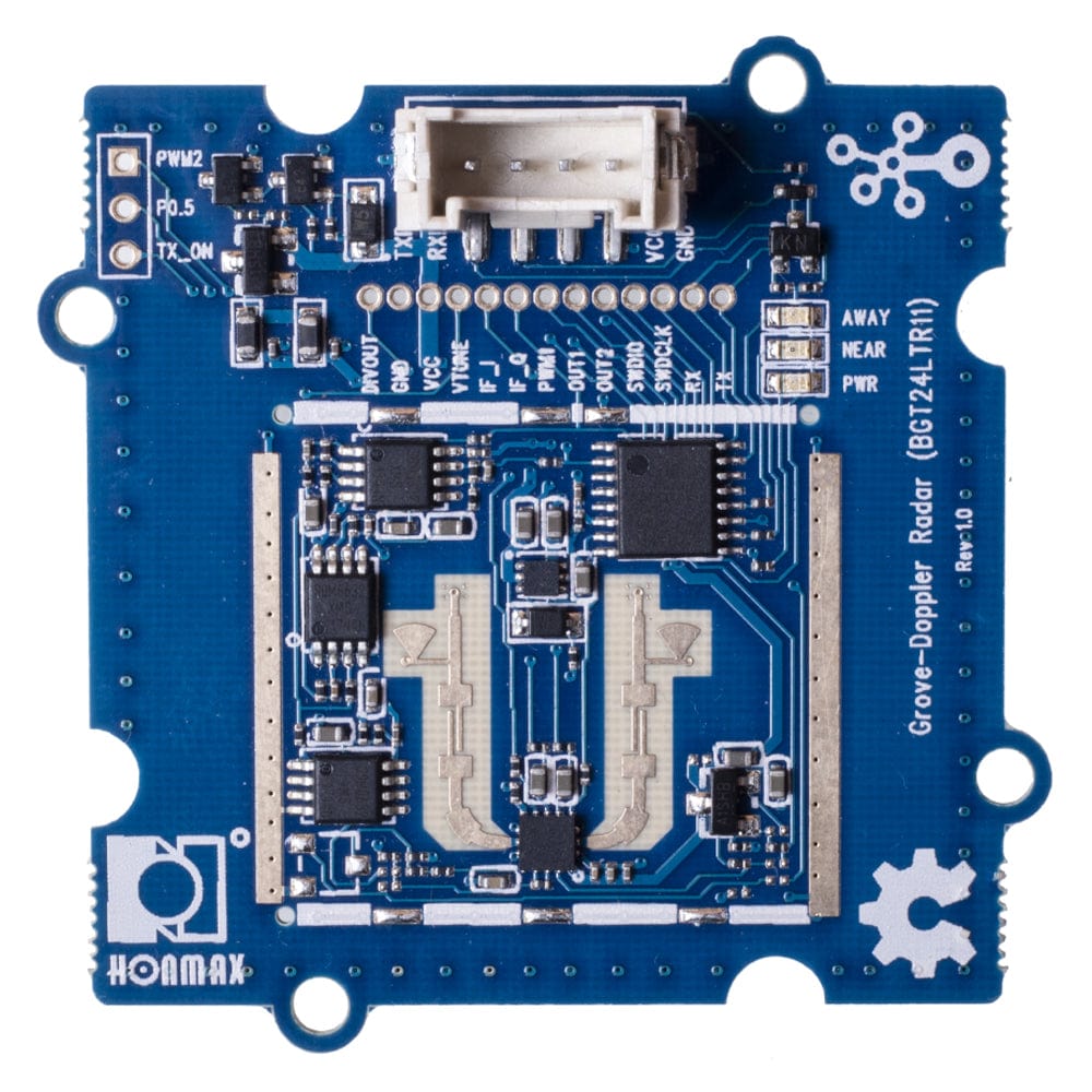 Grove - Doppler Radar (BGT24LTR11) (24GHz Transceiver)