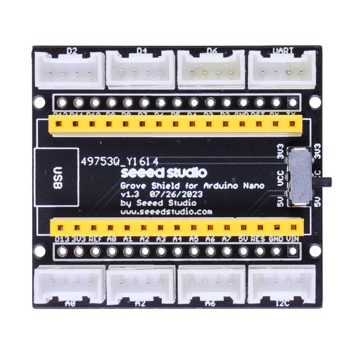Grrove Buttonbase Sheield Arduino Grove Shield for Arduino Nano v1.2 - The Pi Hut