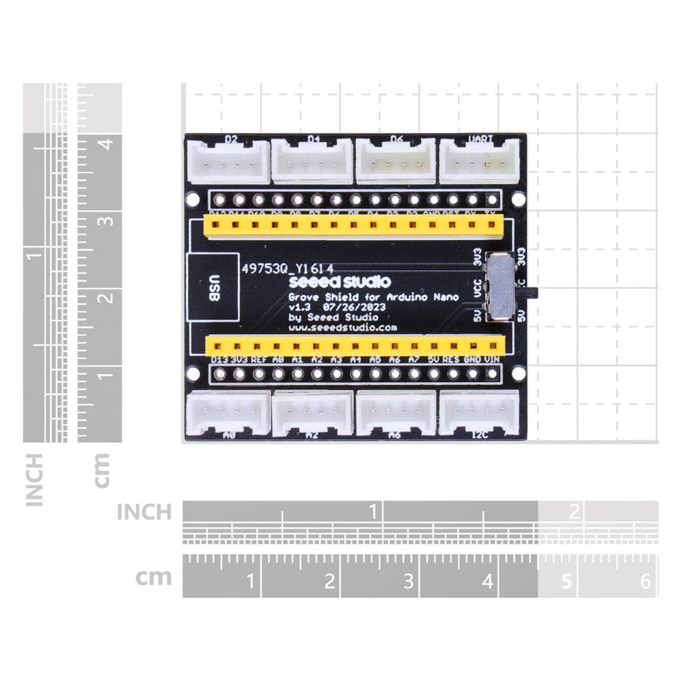 Grove Shield for Arduino Nano v1.2 - The Pi Hut