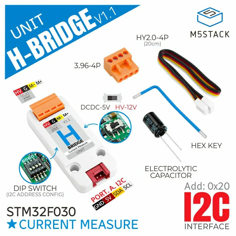 H-bridge Unit v1.1 (STM32F030)