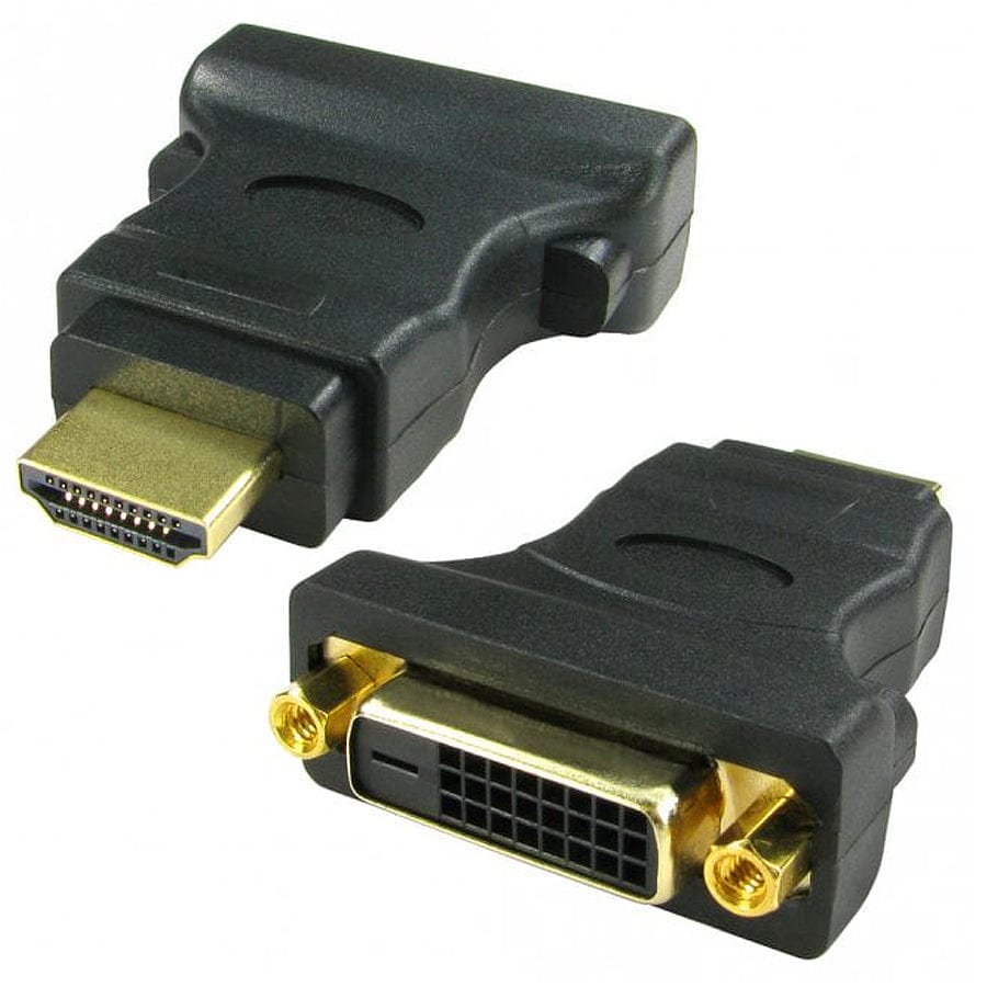 HDMI (Male) to DVI Converter (Female) - The Pi Hut