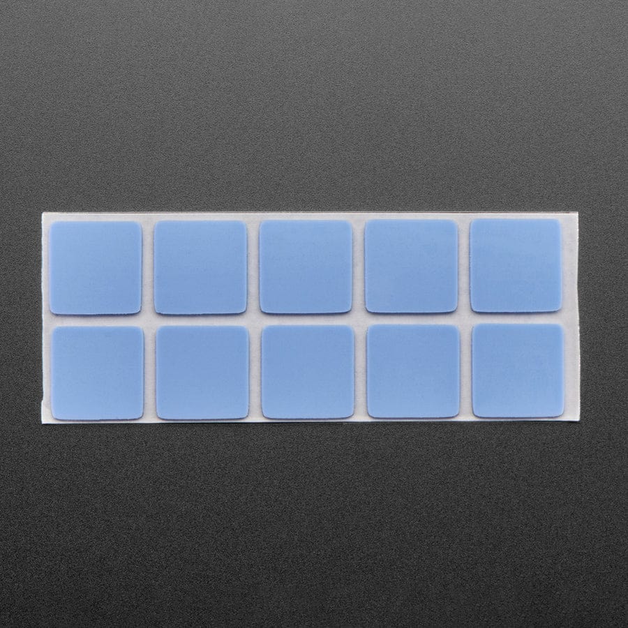 Heat Sink Thermal Sticker Tabs - 10 Pack by Adafruit - The Pi Hut