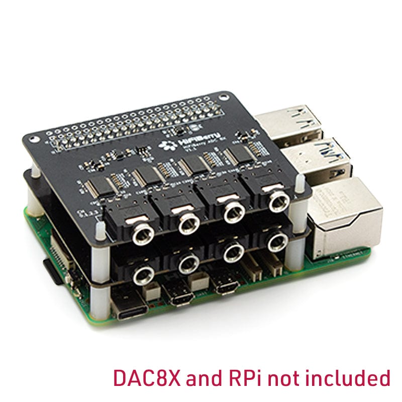 HiFiBerry ADC8X Add-on by HiFiBerry - The Pi Hut
