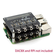 HiFiBerry ADC8X Add-on by HiFiBerry - The Pi Hut