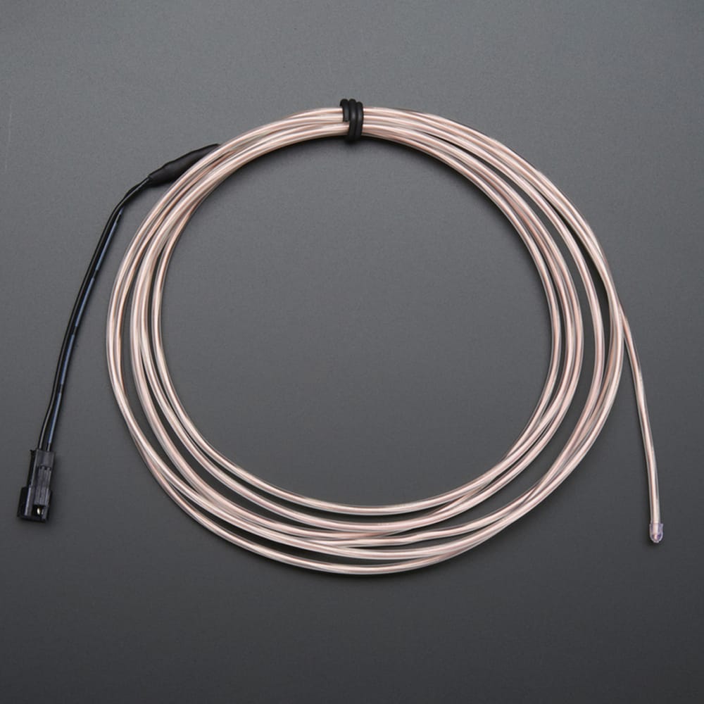 High Brightness White Electroluminescent (EL) Wire - 2.5 meters (High brightness, long life) by Adafruit - The Pi Hut