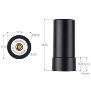 High-Precision Multi-Band Active GNSS Antenna - L1/L2/L5 by Waveshare - The Pi Hut