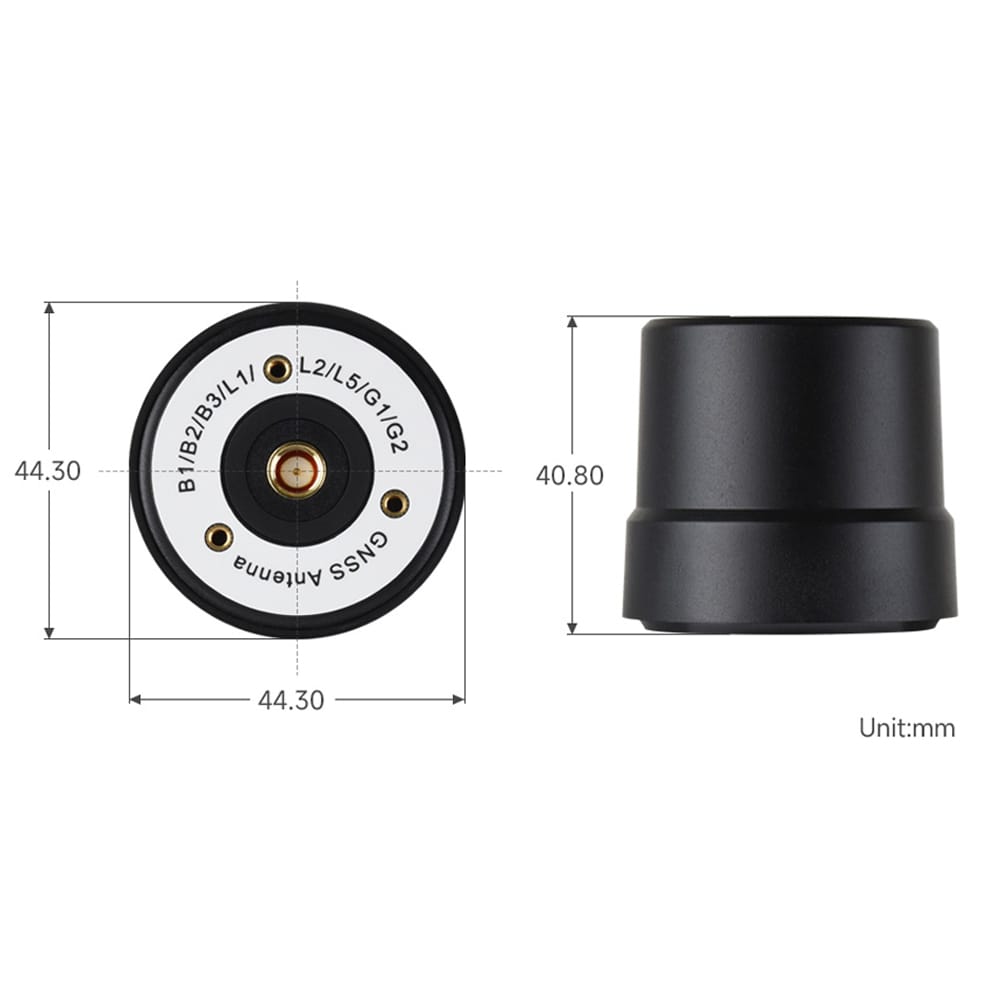 High-Precision Multi-Band Active GNSS Antenna with L-Band - L1/L2/L5 by Waveshare - The Pi Hut