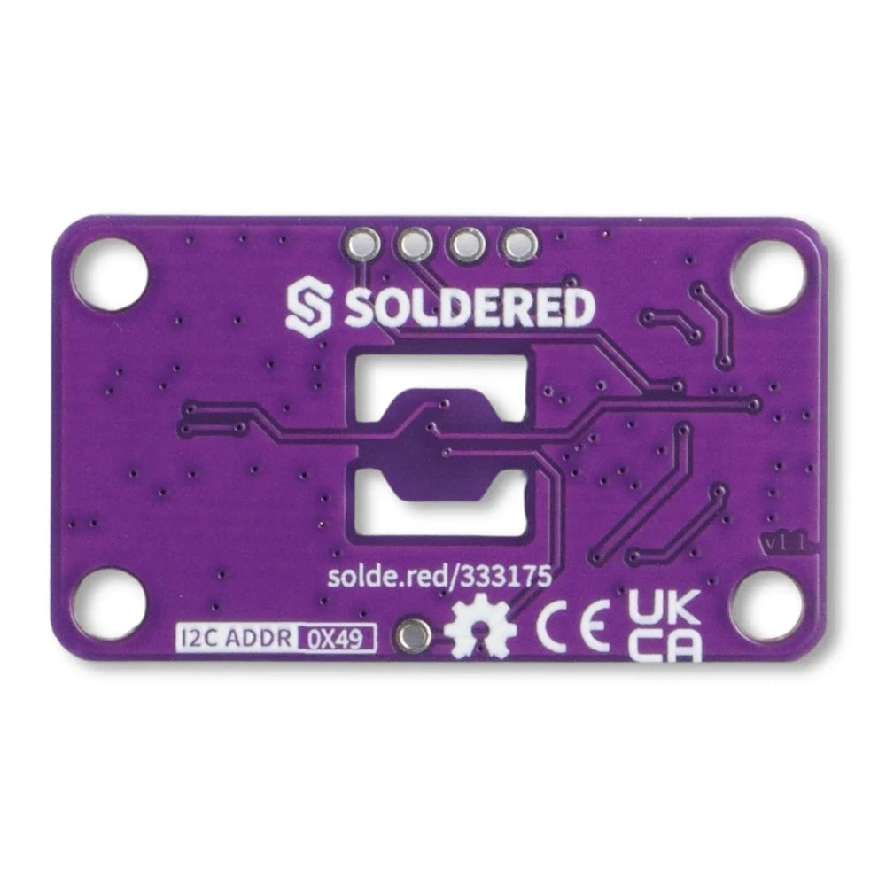 High Precision Temperature Sensor TMP117 Breakout by Soldered Electronics - The Pi Hut