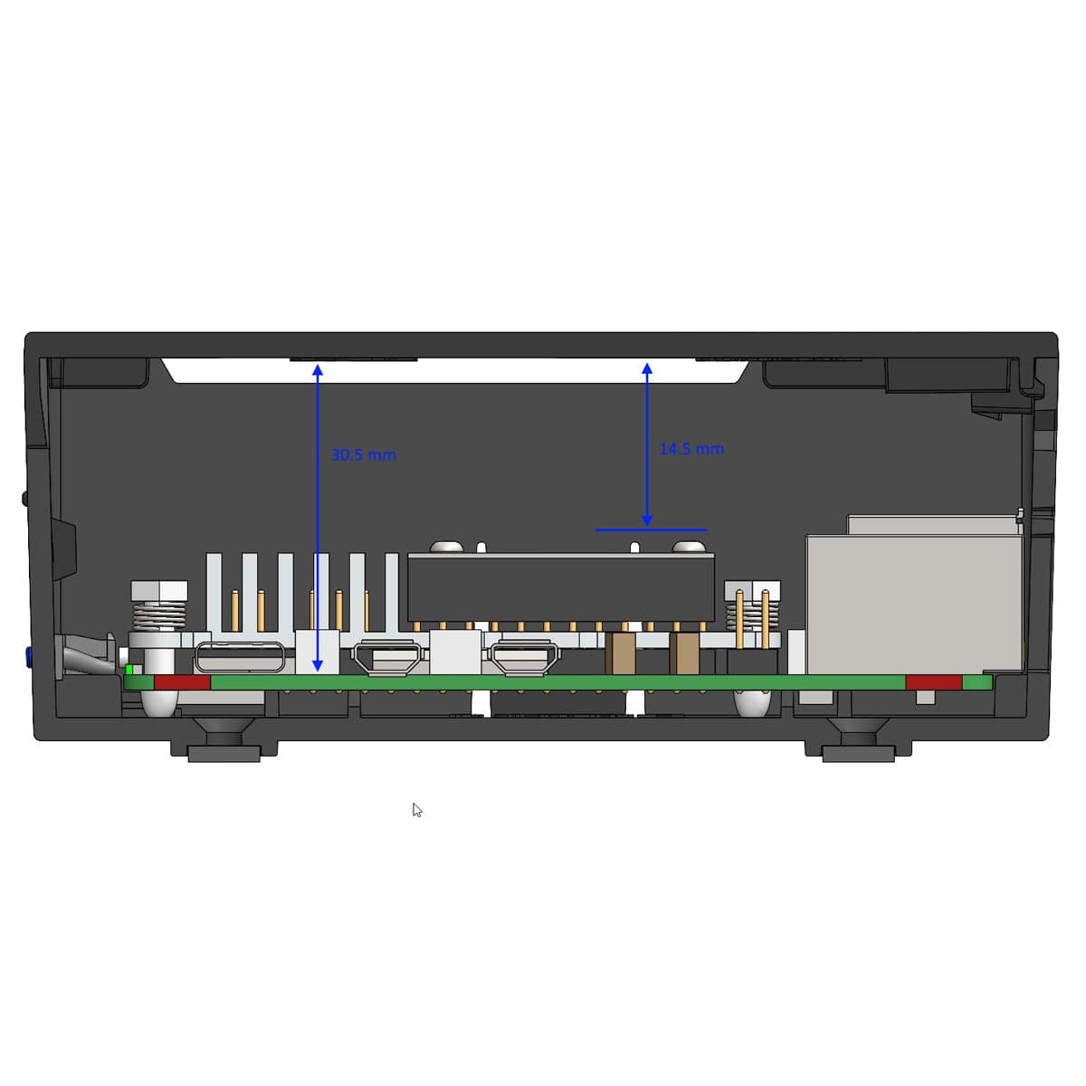 HighPi Pro 5S Case for Raspberry Pi 5