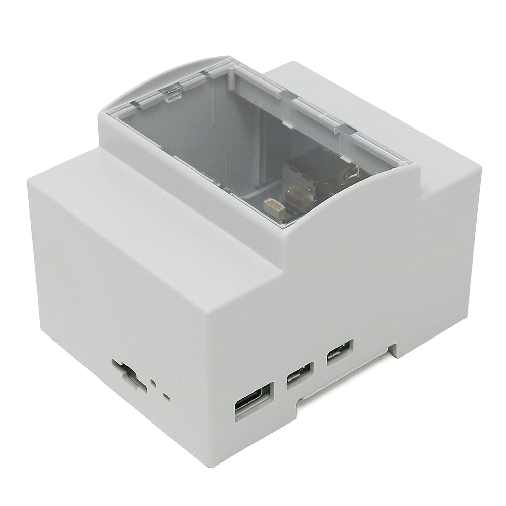 Hitaltech Raspberry Pi 5 DIN Rail Case (4M XTS) - The Pi Hut