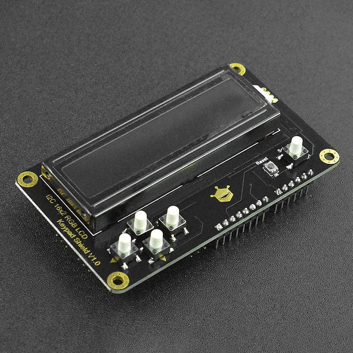 Backlight Arduino I2C RGB Backlight LCD 16x2 Display Module for Arduino (RGB Text) - The ...