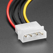 IDE Molex 4 Pin Socket Cable - 30cm long by Adafruit - The Pi Hut