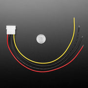 IDE Molex 4 Pin Socket Cable - 30cm long by Adafruit - The Pi Hut