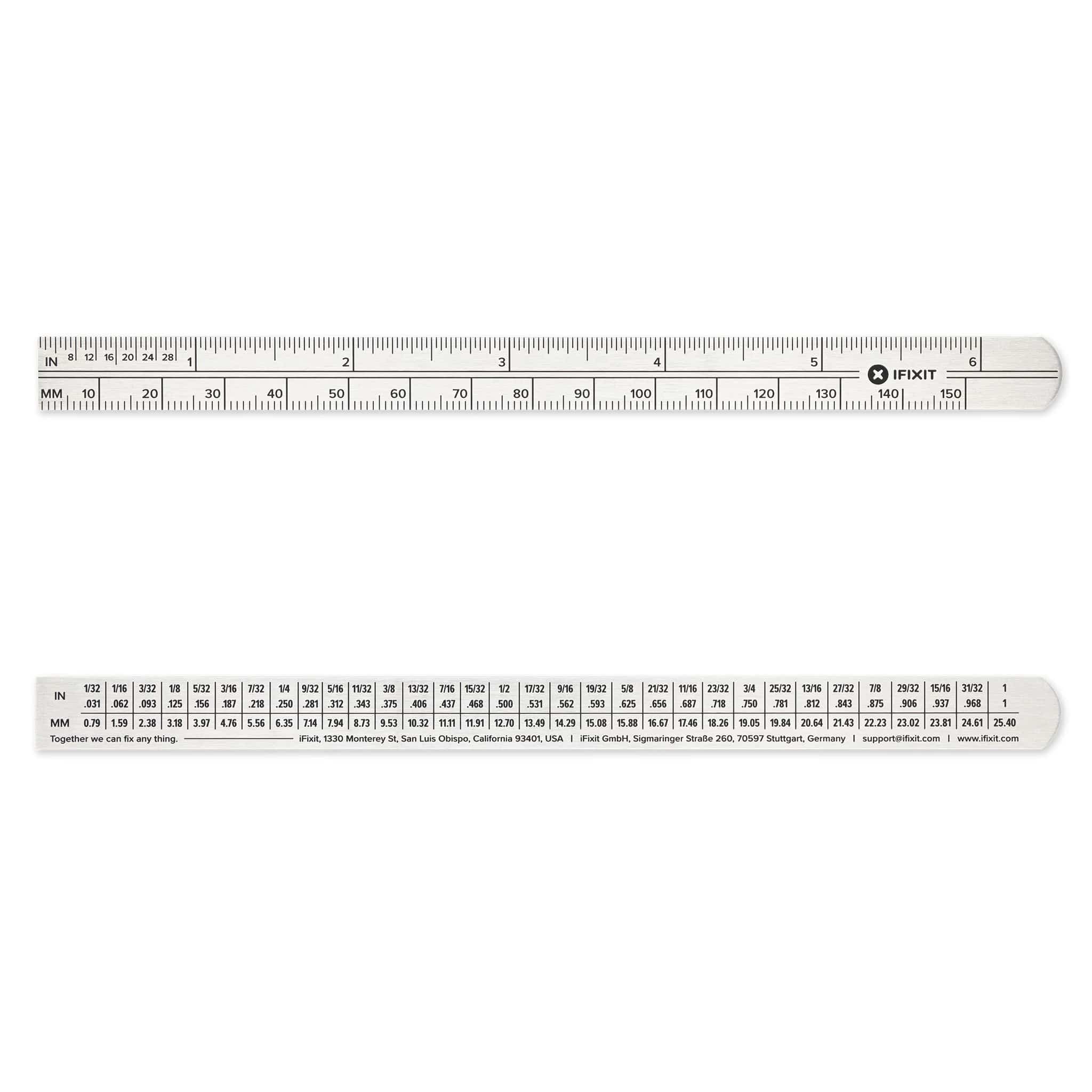 iFixit 6" Metal Ruler by iFixit - The Pi Hut