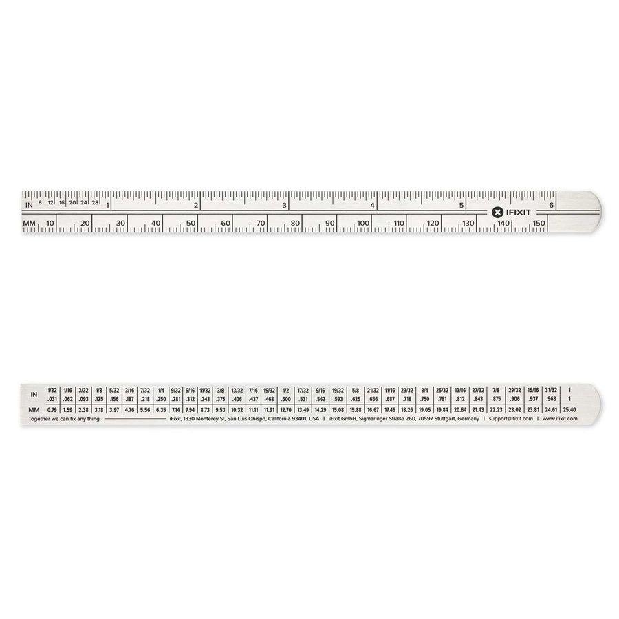 iFixit 6 Inch Metal Ruler - The Pi Hut