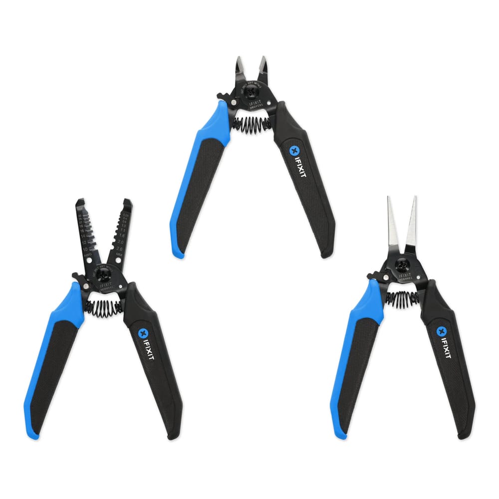 iFixit Mandible 3-Piece Pliers Set by iFixit - The Pi Hut