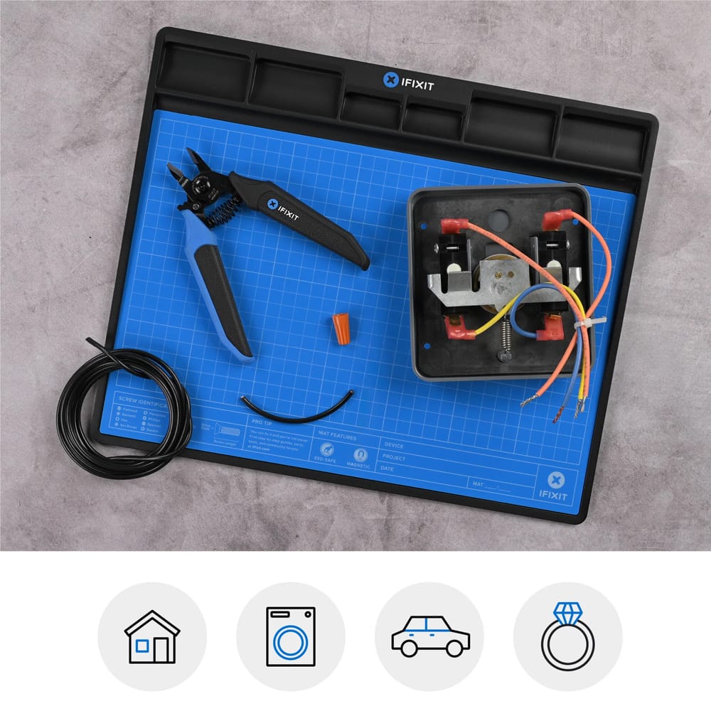 iFixit Mandible Flush Cutters by iFixit - The Pi Hut