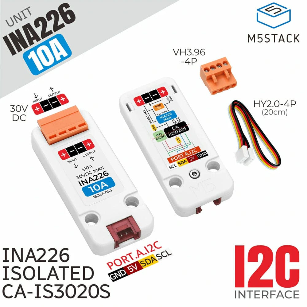 INA226-10A Current Voltage Power Monitor Unit by The Pi Hut - The Pi Hut