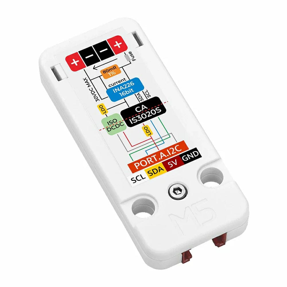 INA226-1A Current Voltage Power Monitor Unit by M5Stack - The Pi Hut