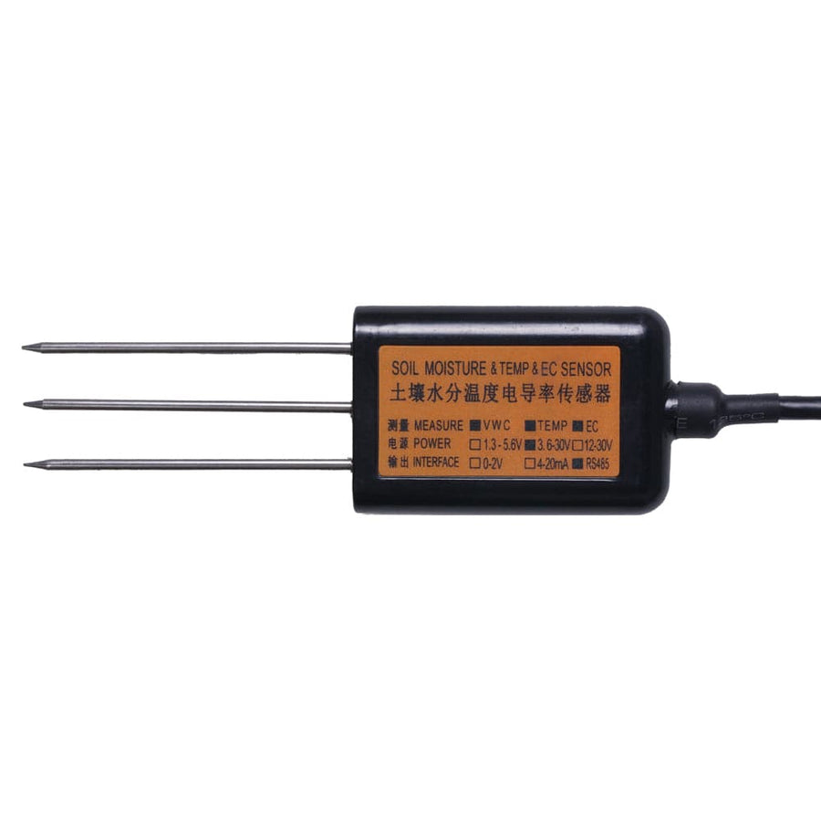 Industrial Soil Moisture & Temperature & EC Sensor MODBUS-RTU RS485 (S ...