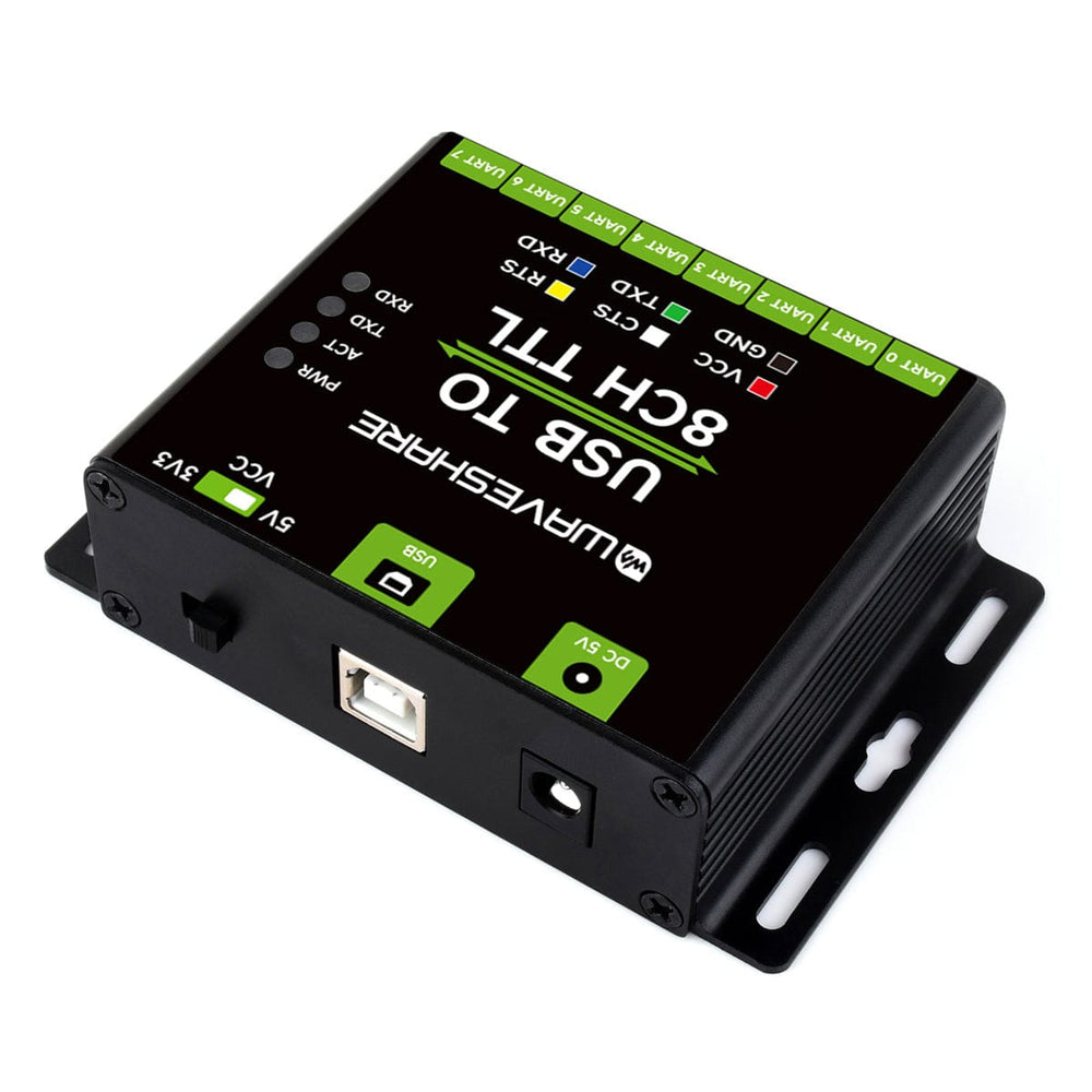 Industrial USB TO 8-Channel TTL Converter - The Pi Hut