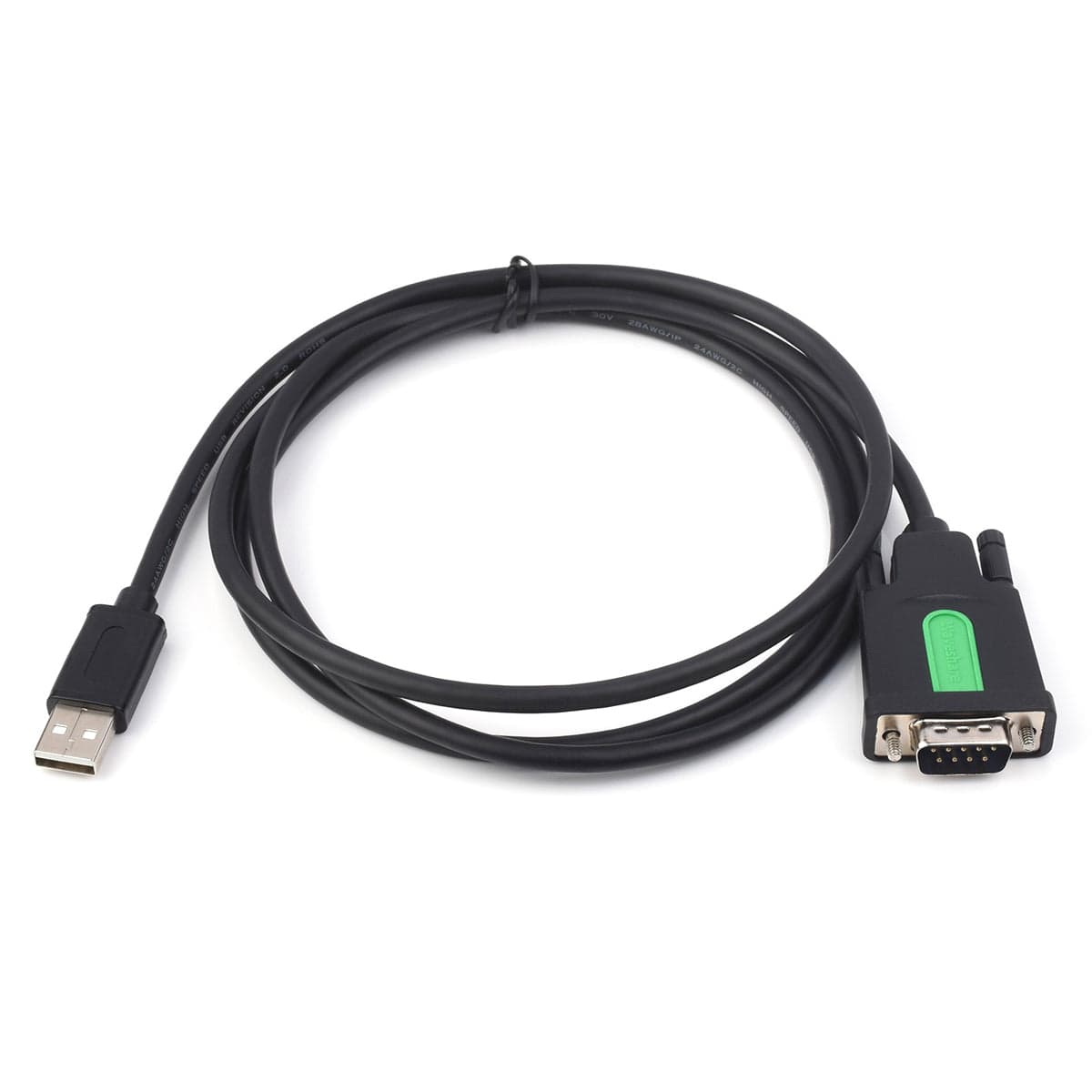 Industrial USB To RS232 Male Serial Adapter Cable - The Pi Hut