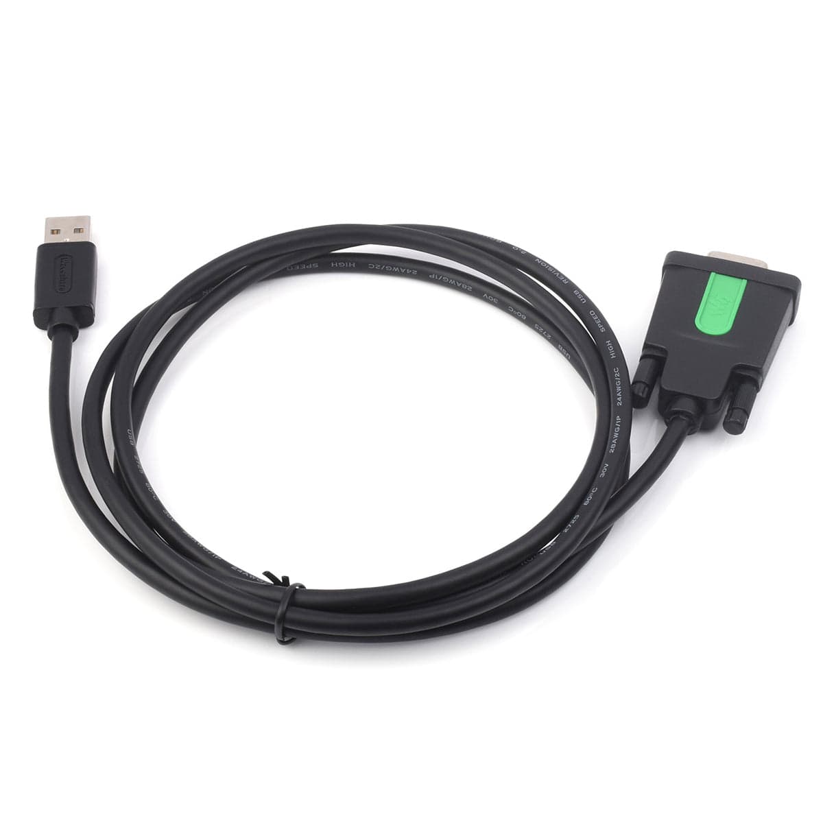 Industrial USB To RS232 Male Serial Adapter Cable - The Pi Hut