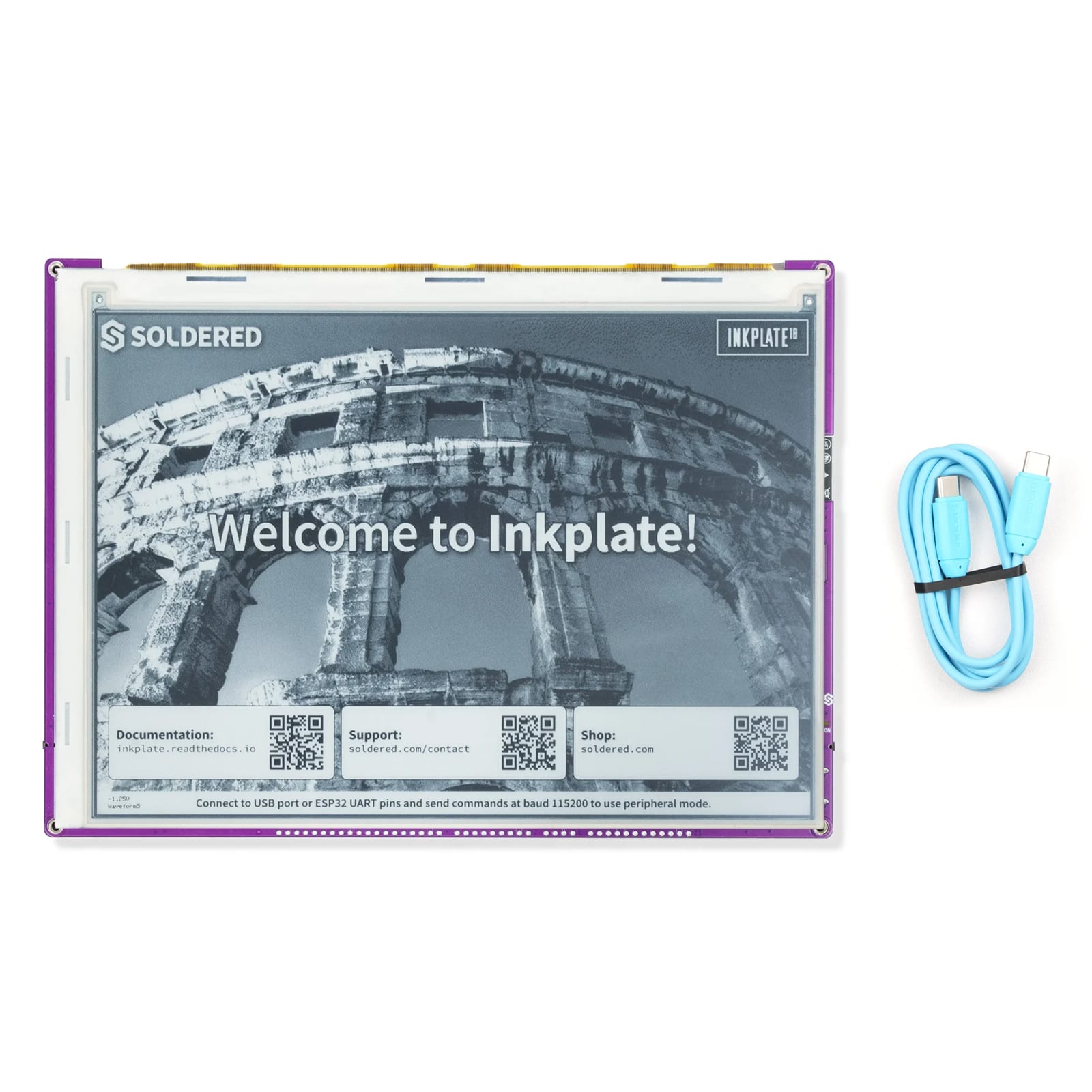 Inkplate 10 by Soldered Electronics - The Pi Hut