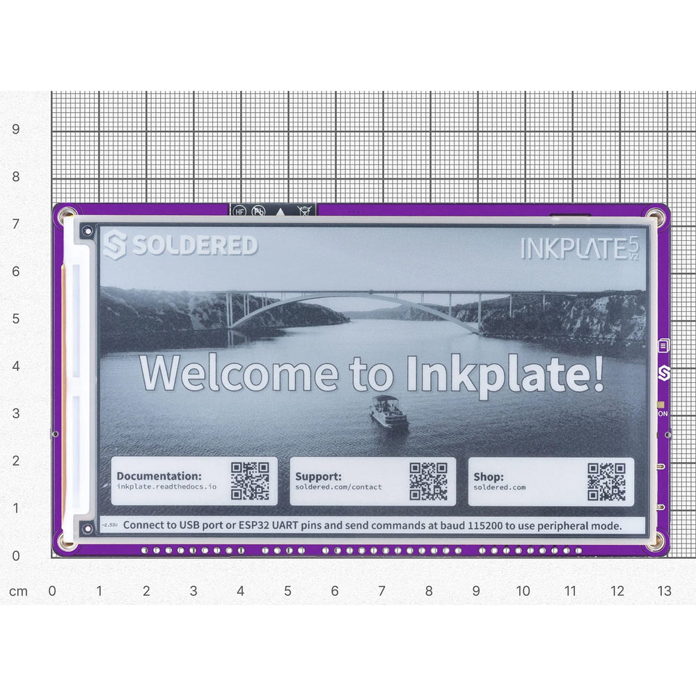 Inkplate 5 Gen2 by Soldered Electronics - The Pi Hut