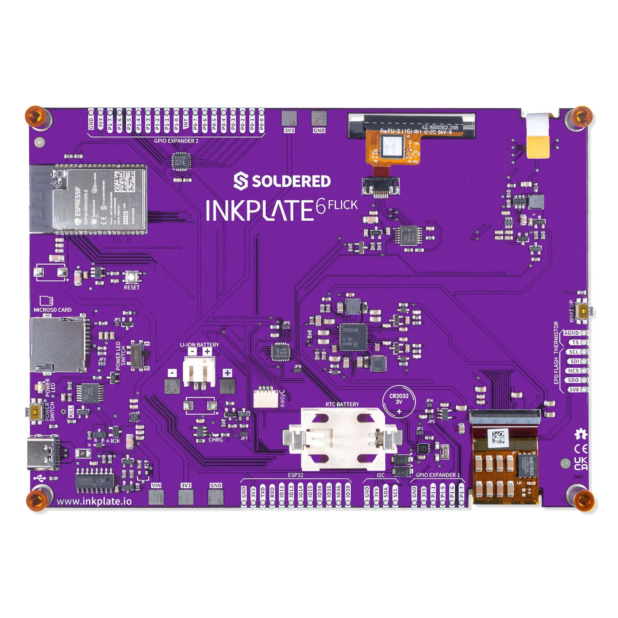 Inkplate 6 FLICK by Soldered Electronics - The Pi Hut