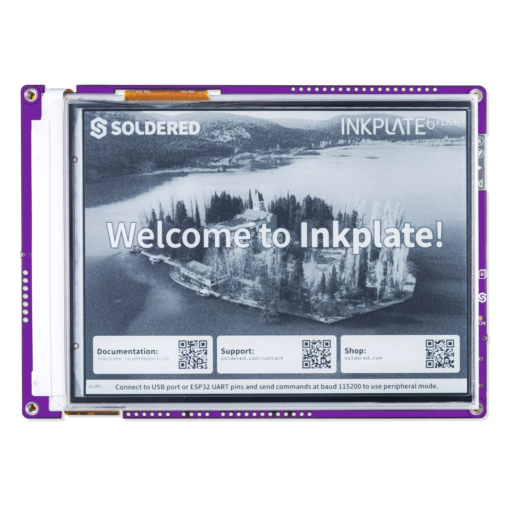 Inkplate 6 FLICK by Soldered Electronics - The Pi Hut