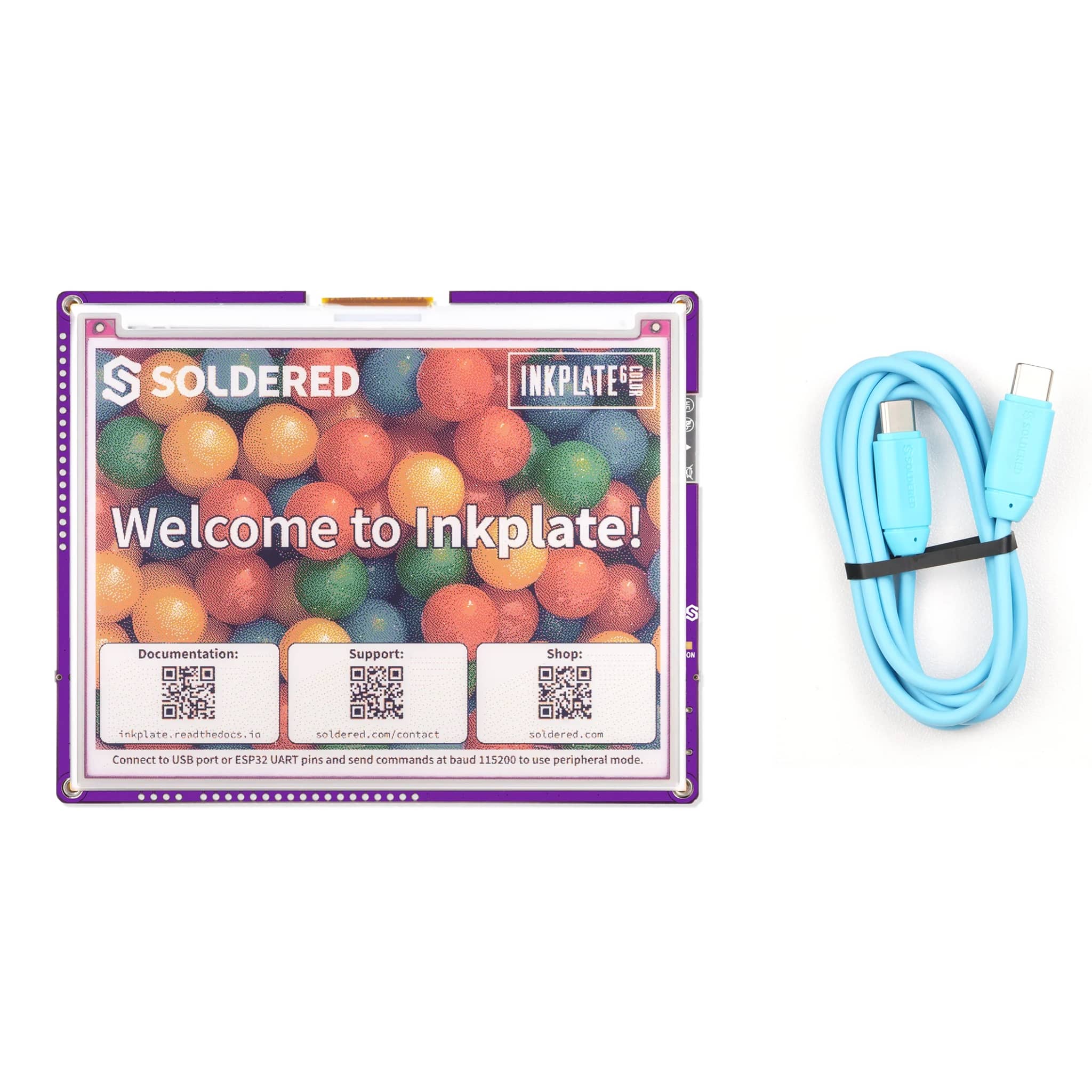 Inkplate 6COLOUR by Soldered Electronics - The Pi Hut