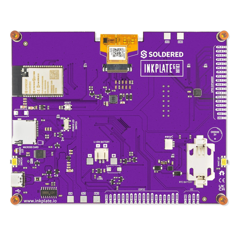 Inkplate 6COLOUR by Soldered Electronics - The Pi Hut