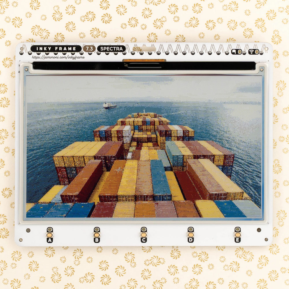 Inky Frame 7.3" (Pico 2 W Aboard) by Pimoroni - The Pi Hut
