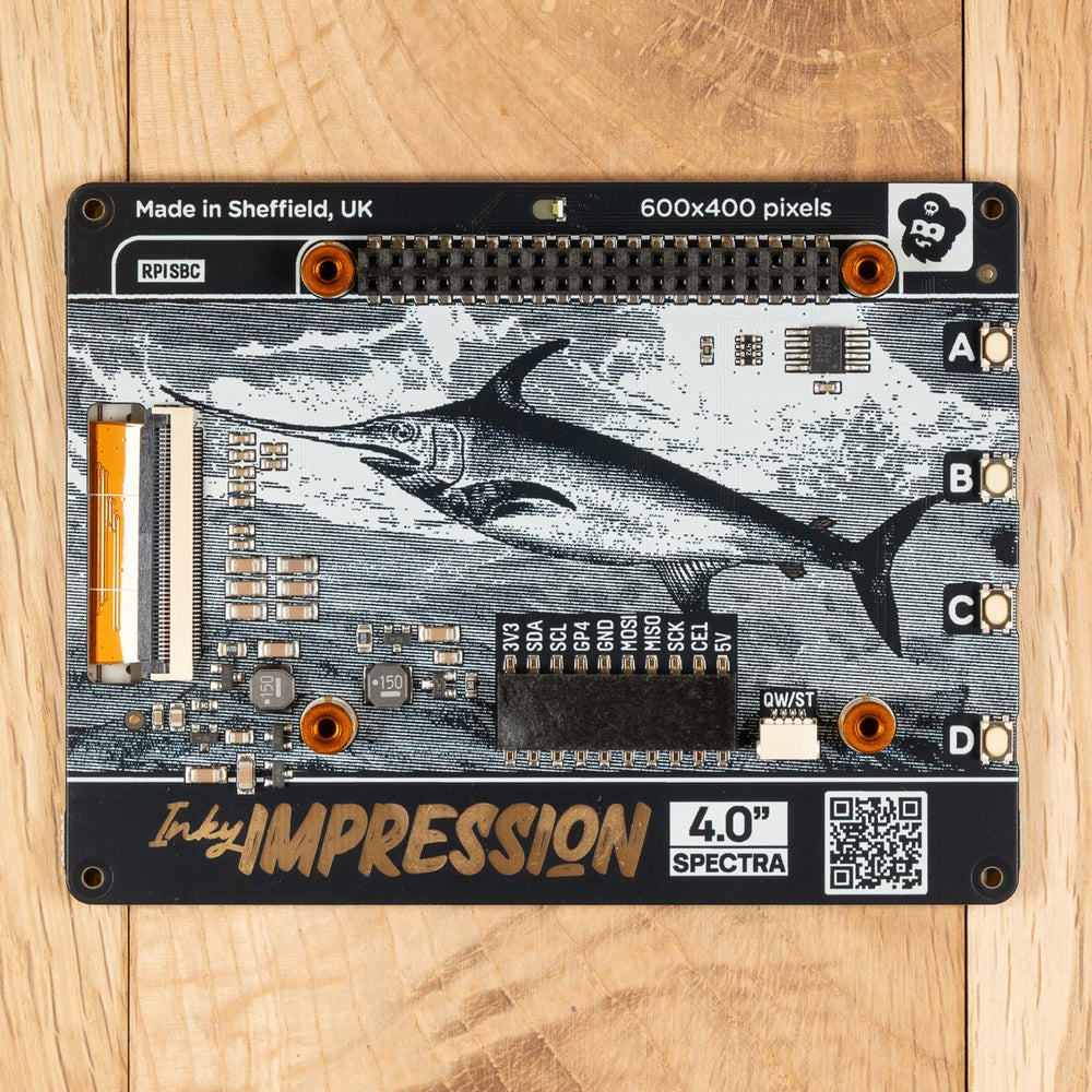 Inky Impression 4.0" by Pimoroni - The Pi Hut