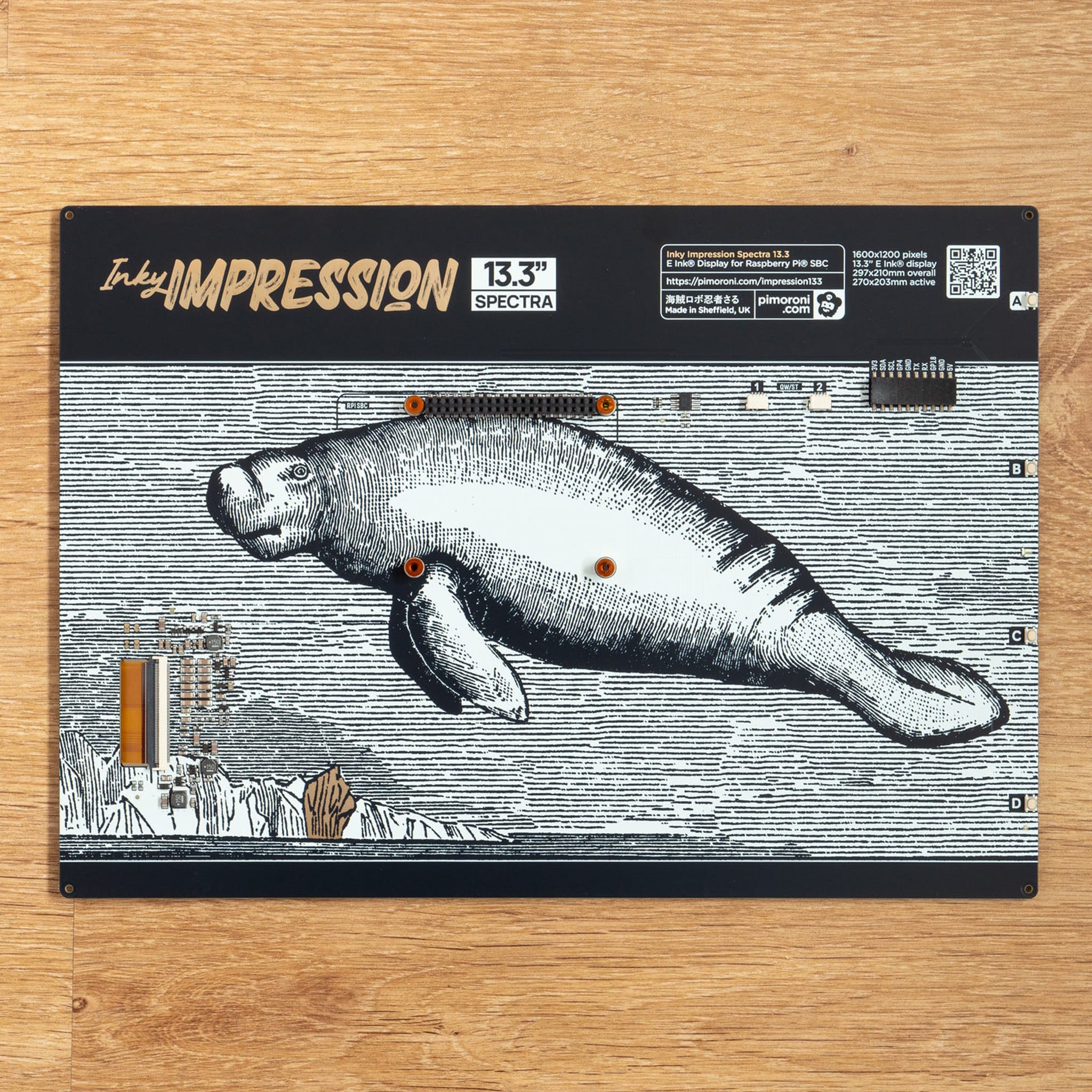 Inky Impression 4.0" by Pimoroni - The Pi Hut