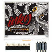 Inky wHAT (Four Colour ePaper/E Ink®/EPD) – Red/Yellow/Black/White by Pimoroni - The Pi Hut