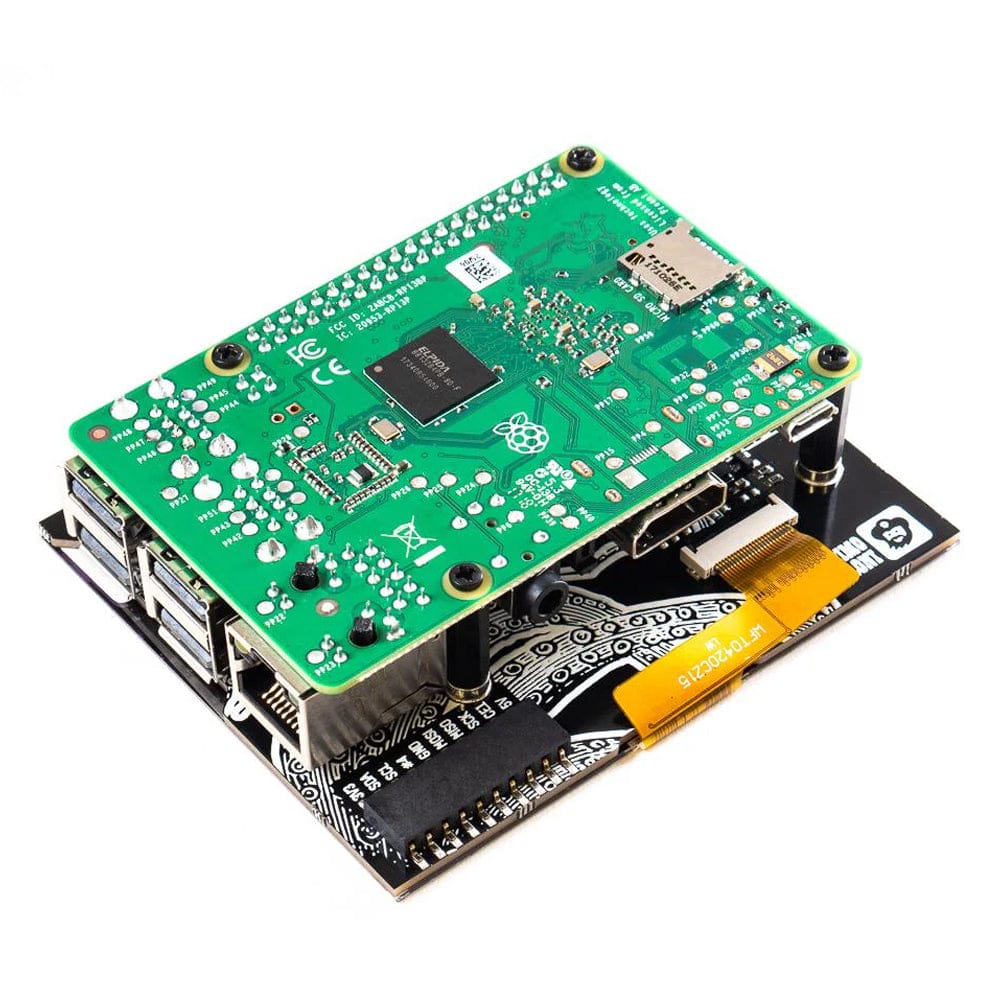 Inky wHAT (Four Colour ePaper/E Ink®/EPD) – Red/Yellow/Black/White by Pimoroni - The Pi Hut