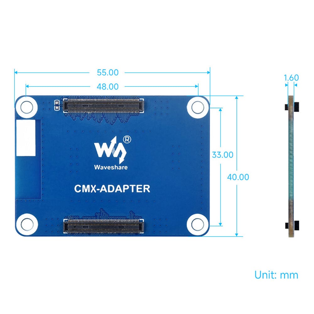 Interface Protection Board for Raspberry Pi CM4/CM5 by Waveshare - The Pi Hut