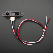 IR distance sensor includes cable (10cm-80cm) (GP2Y0A21YK0F) by Adafruit - The Pi Hut