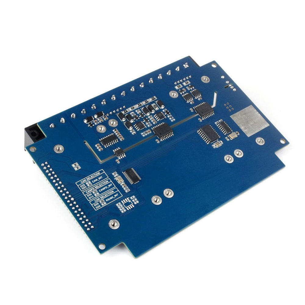 Isolated RS232 / RS485 / CAN / CAN FD Expansion Board for Raspberry Pi 4 & 5 - The Pi Hut