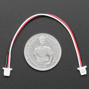 JST SH Compatible 1mm Pitch 3-pin Plug-Plug Cable - 100mm long by Adafruit - The Pi Hut