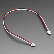 JST SH Compatible 1mm Pitch 3-pin - Plug-Plug Cable - 200mm long by Adafruit - The Pi Hut