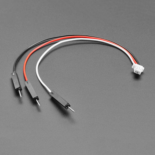 Male Header File Arduino JST SH Compatible 1mm Pitch 3 Pin to Premium Male Headers Cable - 100mm ...