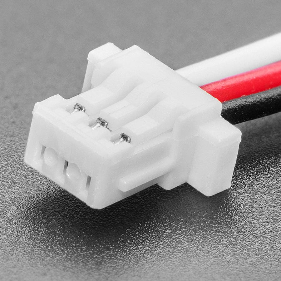 JST SH Compatible 1mm Pitch - 3 Pin to Premium Plug Header Cable - 200mm long by Adafruit - The Pi Hut